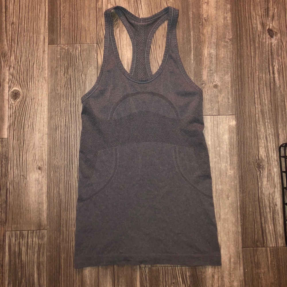 Grey Lululemon Swiftly tank